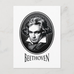 Cartão Postal Ludwig van Beethoven