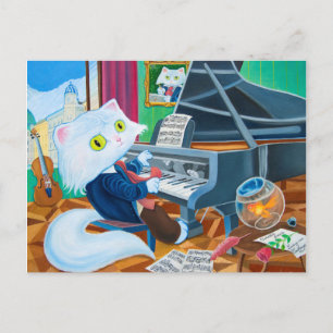 Cartão postal "Ludwig van Caathoven"