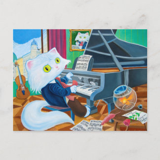 Cartão postal "Ludwig van Caathoven"