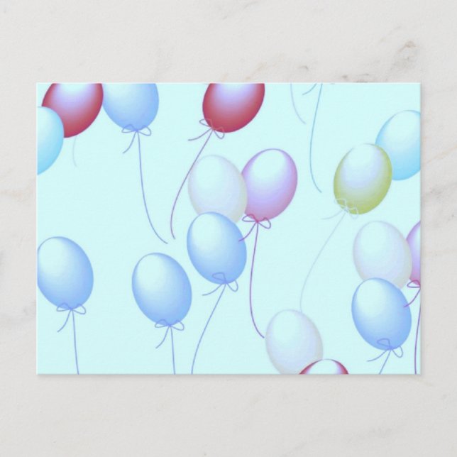 Cartão Postal Luftballons (Frente)