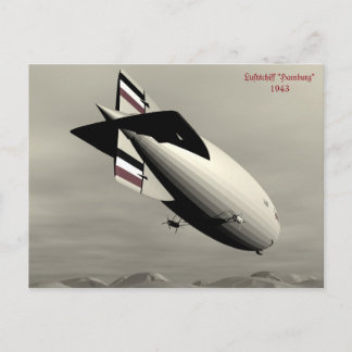 Cartão Postal Luftschiff "Hamburg"