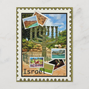 Cartão Postal lugares lindos em israel