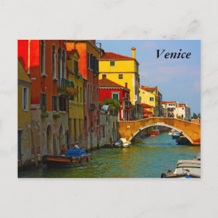 Cartão Postal Lugares românticos em Veneza, Veneza