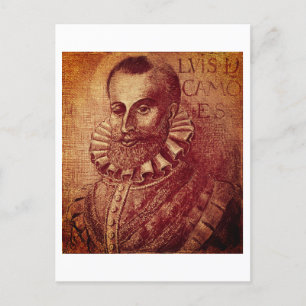 Cartão Postal Luís de Camões