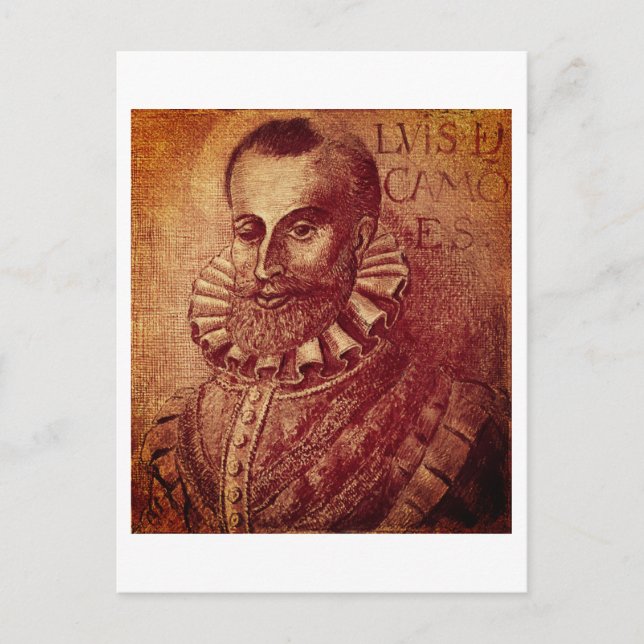 Cartão Postal Luís de Camões (Frente)