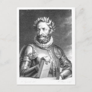 Cartão Postal Luiz Vaz de Camoes gravado por B. Roger