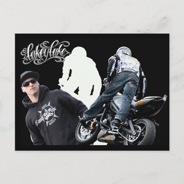 Cartão Postal Lukey Luke Postcard (Frente)