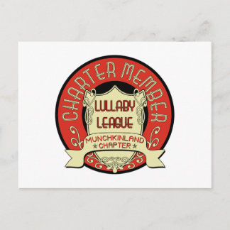 Cartão Postal Lullaby League