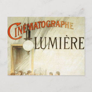 Cartão Postal Lumière Brothers Cinema Poster