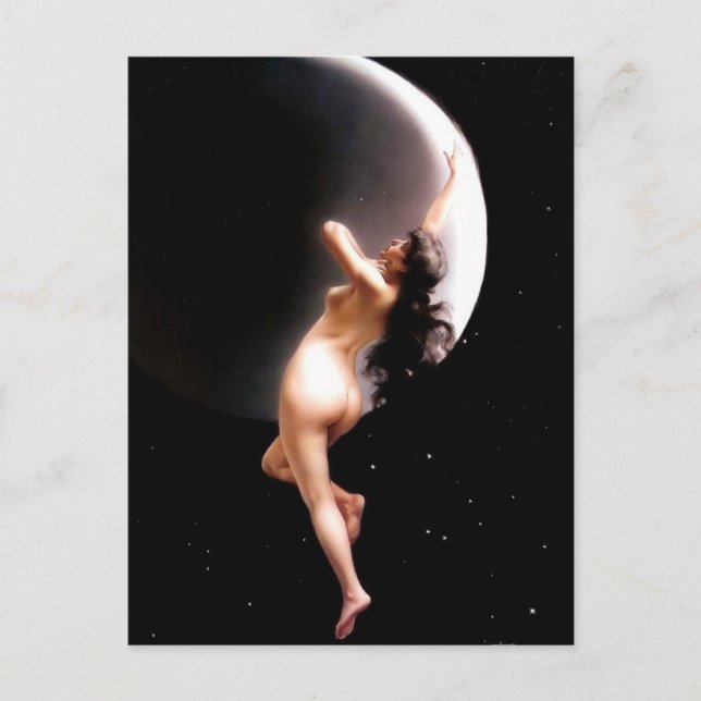 Cartão Postal Luna (Frente)
