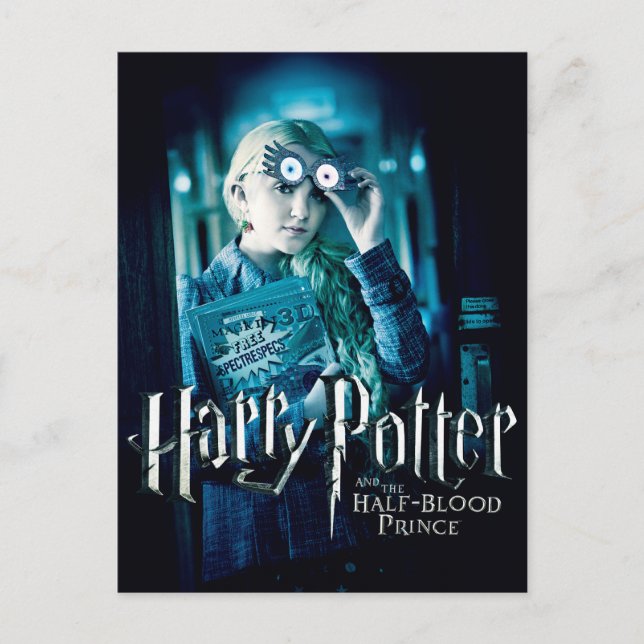 Cartão Postal Luna Lovegood (Frente)