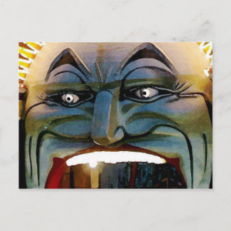 Cartão Postal Luna Mouthful