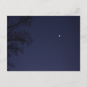Cartão Postal Lunar Eclipse Jan 20 a 21, 2019, Ohio