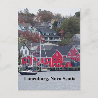Cartão Postal Lunenburg Nova Scotia