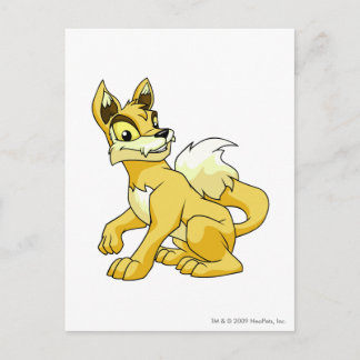 Cartão Postal Lupe Amarelo