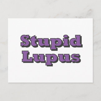 Cartão Postal Lupus Estúpido