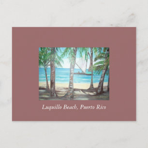 Cartão Postal Luquillo Beach, Porto Rico
