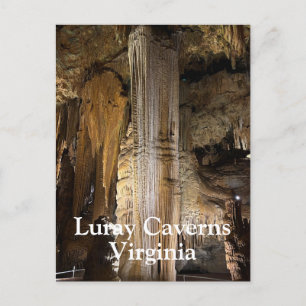 Cartão Postal Luray Caverns na Virgínia