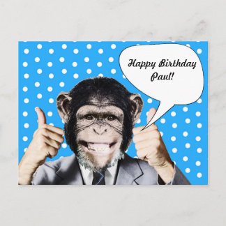 Cartão Postal Lustige beschreibare personalisierbare Postkarten