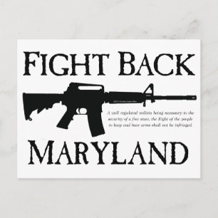 CARTÃO POSTAL LUTA CONTRA MARYLAND