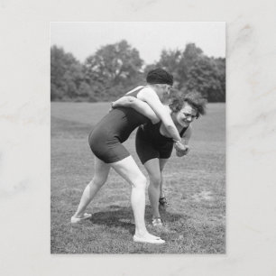 Cartão Postal Luta de Gatos, início dos anos 1900