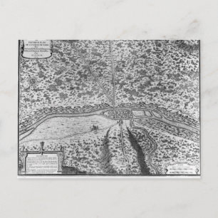 Cartão Postal Lutetia ou o primeiro plano de Paris