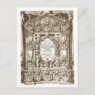 Cartão Postal Luther Wittenberg 1558