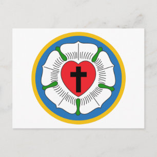 Cartão Postal Luthers Rosa