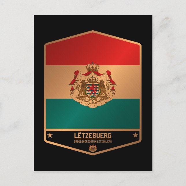 Cartão Postal Luxemburgo (Frente)