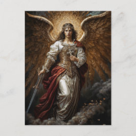 Cartão Postal Luz da Ordem Divina, Arcanjo Miguel
