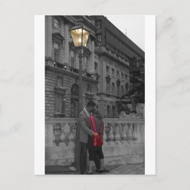 Cartão Postal Luz de luz Romance (Frente)