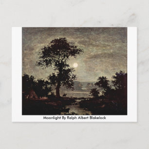 Cartão Postal Luz De Ralph Albert Blakelock