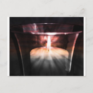 Cartão Postal Luz de Vela