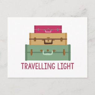 Cartão Postal Luz de viagem