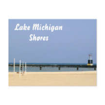 Luz do Farol das Margens do Lago Michigan