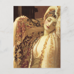 Cartão Postal Luz do Harém - Lord Frederick Leighton