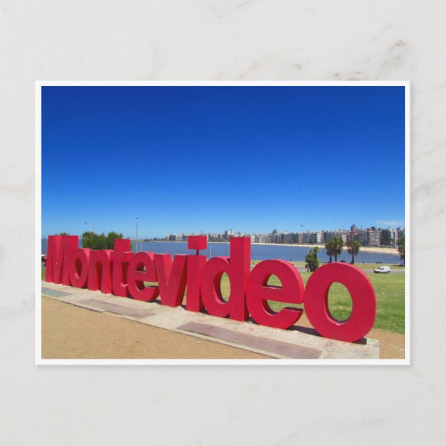 Cartão Postal luz montevideo (Frente)