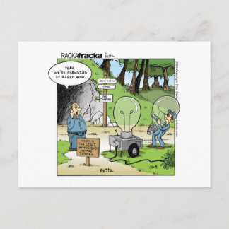 Cartão Postal Luz no fim do túnel