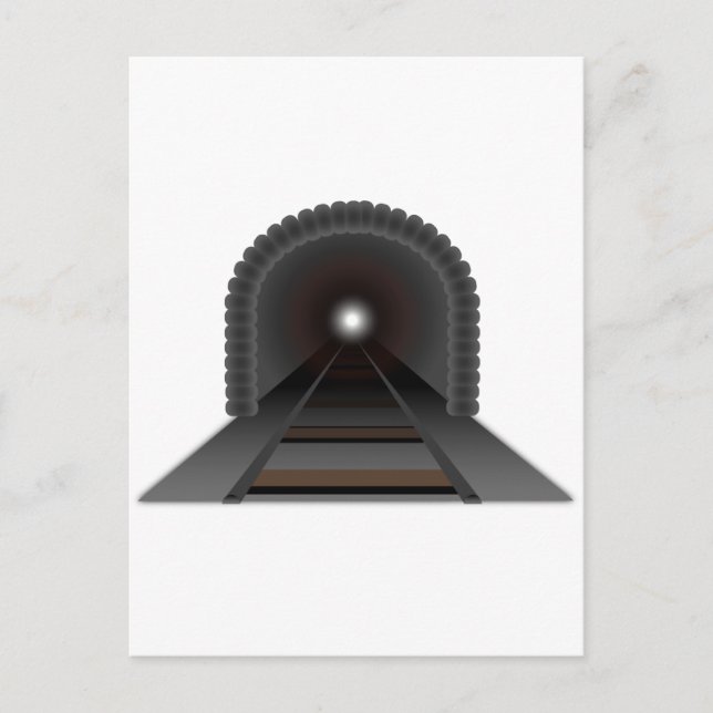 Cartão Postal Luz No Fim Do Túnel! (Frente)