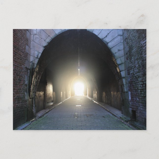 Cartão Postal Luz no final (Frente)