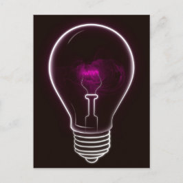 Cartão Postal Luz roxa