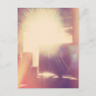 Cartão Postal Luz solar Hipster