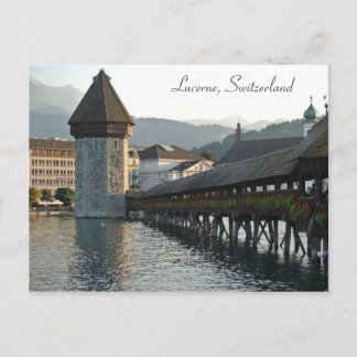 Cartão Postal Luzerna, Cartão-postal de Suiça