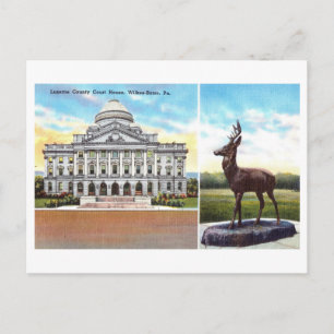 Cartão Postal Luzerne County Court House em Wilkes-Barre