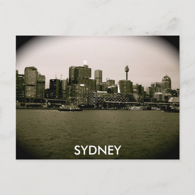 Cartão Postal Luzes da cidade (Frente)