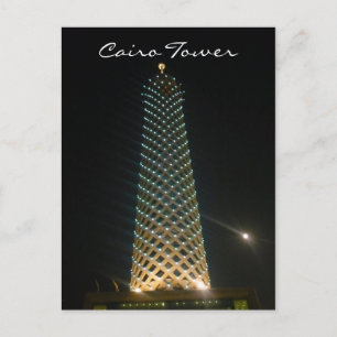 Cartão Postal luzes da torre do cairo