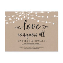 Luzes de cordas, amor conquista todos os casamento