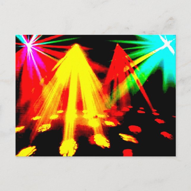 Cartão Postal luzes_de_disco - pic central (Frente)