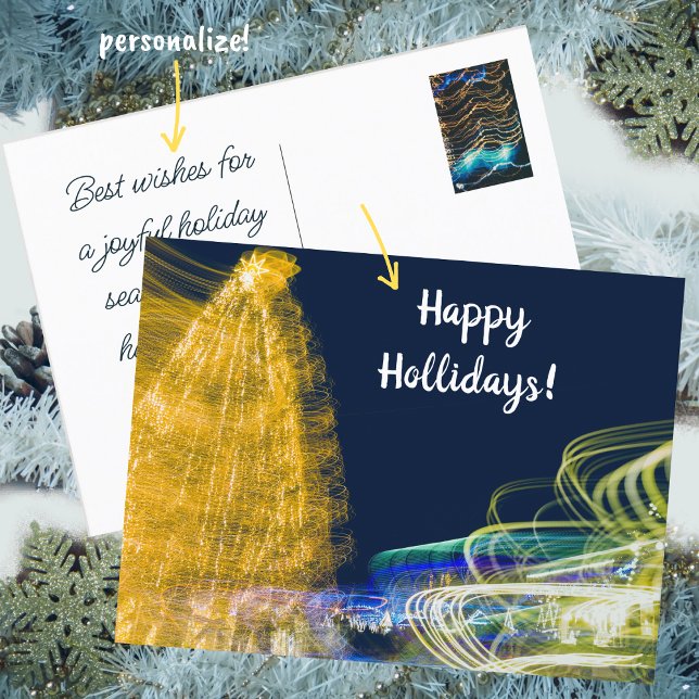 Cartão Postal Luzes de Natal (Criador carregado)