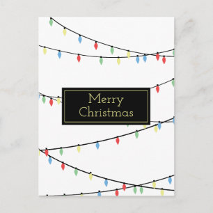 Cartão Postal Luzes de Natal